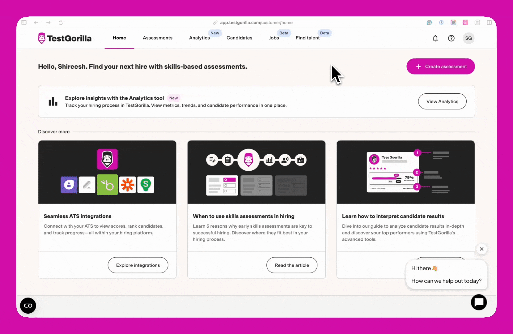 AI Recommender on first step.gif